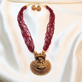 Nagas Pendant Multi-Strand Beaded Necklace Set