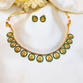 Lakshmi Design Coin Chain Necklace Set