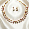 Floral Kemp Simple Necklace Set