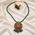 Nagas Lakshmi Crystal Bead Necklace Set