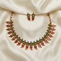 Kemp Palakka Antique Gold Necklace Set