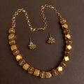 Traditional Polygon Ball Necklace Set