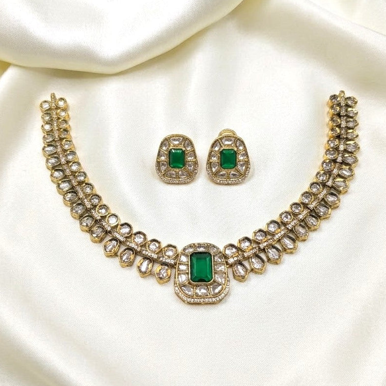 polki necklace set