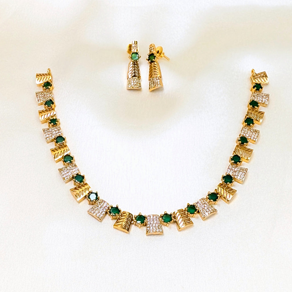 Simple AD Necklace Set