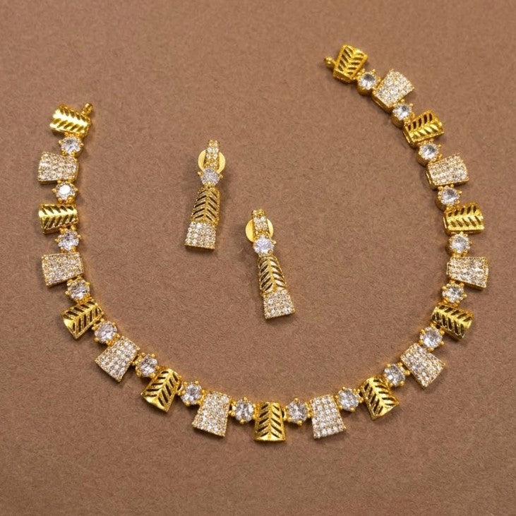 Simple AD Necklace Set