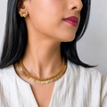 Arhoha_JewelsAntique Gols Kaasumala Kashumala Coin Short Necklace Kerala Onam
