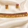 Traditional Elakkathaali Kemp Choker Necklace Set