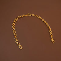 Antique Gold Back Chain Hooks