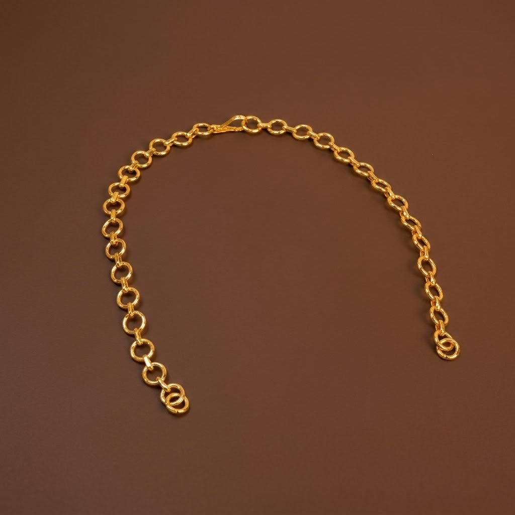 Antique Gold Back Chain Hooks