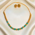 Beaded Ball Necklace Set